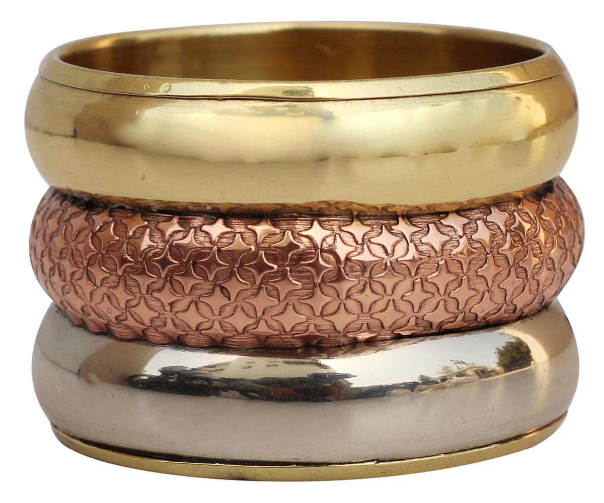 Napkin Rings Wholesale - Napkin Rings - Cast in Brass - Silver Golden & Copper Color Finish